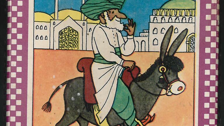 Quartett mit Hodscha Nasreddin. Quartett mit Hodscha Nasreddin.