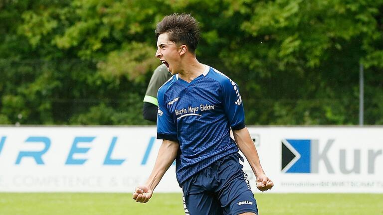 Nico Bauer (Archivbild) steuerte zwei Tore zum Sieg des TSV Uettingen beim TSV Karlburg II bei.