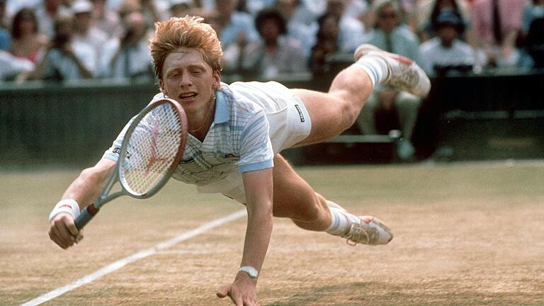 Legendärer Auftritt: Als jüngster Spieler und erster Deutscher überhaupt gewann Boris Becker am 7. Juli 1985 das Finale des Tennis-Turniers in Wimbledon. Jetzt verfilmt RTL seinen Aufstieg – unter anderem in Aschaffenburg.