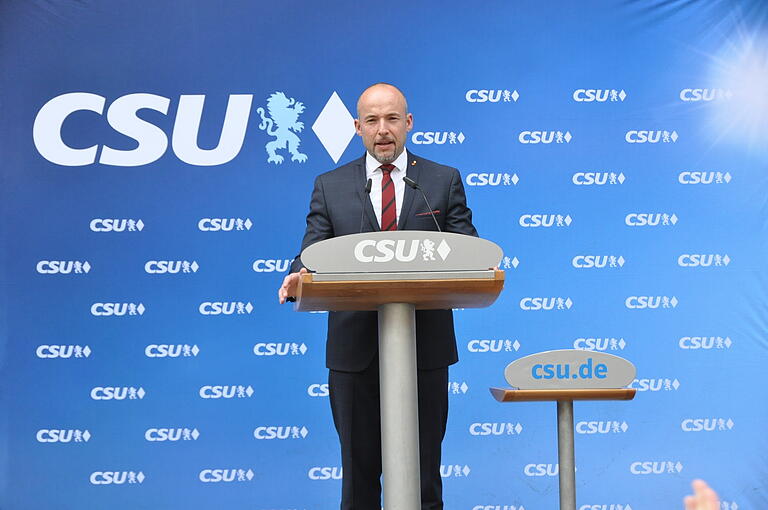 Der CSU-Bundestagsabgeordnete Alexander Hoffmann