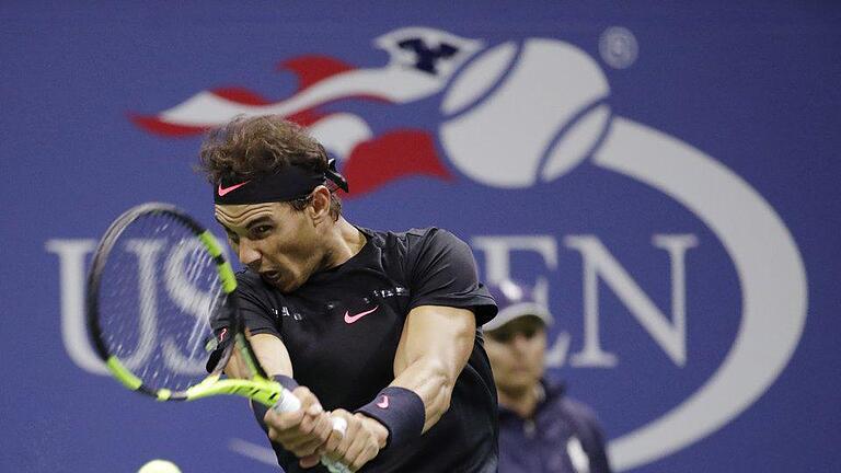 Dominator       -  Rafael Nadal dominiert die US Open 2017.