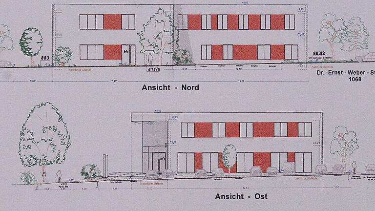So soll der Berufsfachschule für Musik aussehen. Oben die Nordseite, die derzeit entsteht. So soll der Berufsfachschule für Musik aussehen. Oben die Nordseite, die derzeit entsteht.