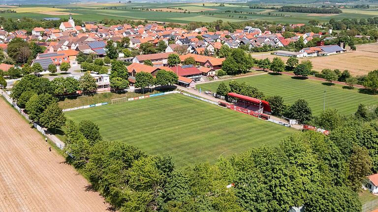 Das Vereinsgelände des TSV Aubstadt an diesem Donnerstag.