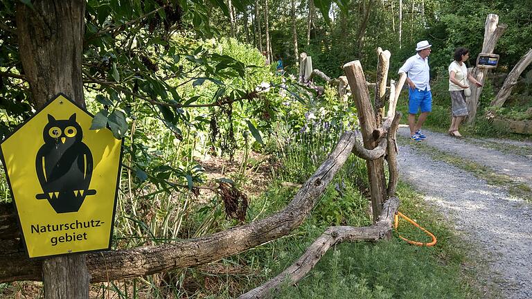 Gärten als Naturschutzgebiet? Wild und schön schließt sich nicht aus, wie beim Tag der offenen Gartentür unter anderem bei Holger Schwarz in Kirchheim zu sehen war.