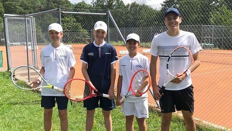 Am Erfolg waren beteiligt (v.l.): Lorenz Weber, Lukas Germer, Noah Kuhn und Hans-Paul Pieber. Es fehlen: Maximilian Rost, Manuel Schüll, Hu Chien Tran, Yann Hackenberg und Paul Wendling. Am Erfolg waren beteiligt (v.l.): Lorenz Weber, Lukas Germer, Noah Kuhn und Hans-Paul Pieber. Es fehlen: Maximilian Rost, Manuel Schüll, Hu Chien Tran, Yann Hackenberg und Paul Wendling.