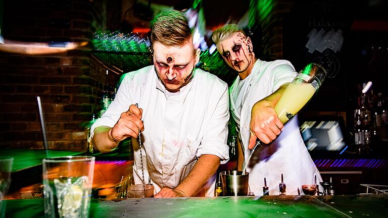 Halloween Party im Chase in Würzburg. 2019 war das Motto 'Horrorkrankenhaus.'&nbsp;