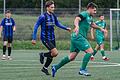 Niklas Henninger (rechts) behauptet in dieser Szene den Ball gegen Tizian Mittereder von der SpVgg SV Weiden: Die Abtswinder gewannen ihr Heimspiel in der Fußball-Bayernliga Nord gegen die Oberpfälzer, Henninger erzielte ein Tor.