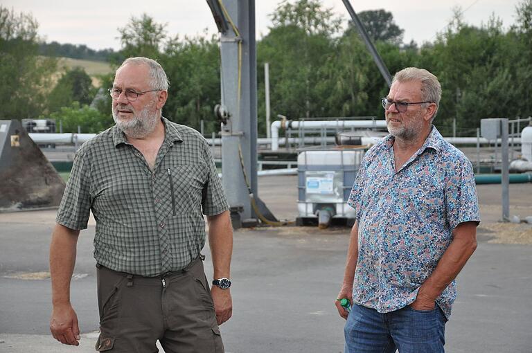 Die Initiatoren des Nahwärmenetzes in Maroldsweisach: Peter Pratsch (links) und Werner Wunderlich. Die Initiatoren des Nahwärmenetzes in Maroldsweisach: Peter Pratsch (links) und Werner Wunderlich.