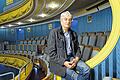 Blickt voraus auf die neue Spielzeit: Ansgar Haag, Intendant des Meininger Theaters, im prachtvoll hergerichteten Großen Haus.
