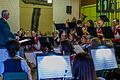 Höchste Konzentration bei den MusikerInnen während des Konzerts 'Colors of Music'.