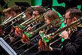 Mit Leidenschaft waren sie alle dabei _ die Musiker der Celtis Big Band und den Old Friends bei ihrem Konzert im Theater der Stadt Schweinfurt.