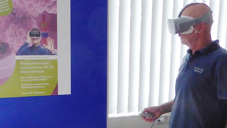 "Wunderpille Bewegung – eine faszinierende 360°/3D Reise in den Körper" erlaubte mittles VR-Brille beeindruckende Einsichten ins Innenleben des menschlichen Organismus. "Wunderpille Bewegung – eine faszinierende 360°/3D Reise in den Körper" erlaubte mittles VR-Brille beeindruckende Einsichten ins Innenleben des menschlichen Organismus.