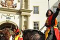 Die historische Kulisse mit dem prächtigen Residenzschloss macht den besonderen Charme des Bad Mergentheimer Pferdemarktes aus.
