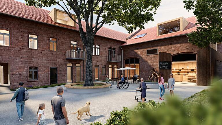Pläne der Firma Archicult für den Umbau der Uettinger Ortsmitte. Pläne der Firma Archicult für den Umbau der Uettinger Ortsmitte.