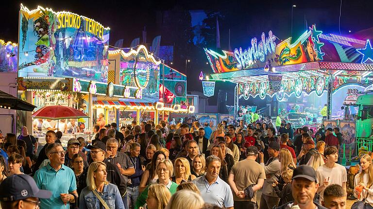 Zur Laurenzi-Messe kamen 2024 nach Angaben der Veranstalter 100.000 Personen.