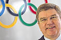 Erklärtes Karriereziel von Thomas Bach:    Herr der (olympischen) Ringe.     Fotos: dpa