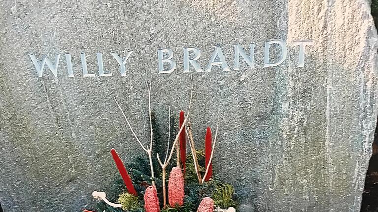 Letzte Ruhestätte von Willy Brandt in Berlin. Letzte Ruhestätte von Willy Brandt in Berlin.
