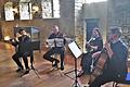 Das Quartett 'Risonare Wien' mit (von links) Verena Fischer (Traversflöte), Franz-Peter Fischer (Violine), Christiane Bruckmann-Hiller (Viola) und Jörg-Ulrich Krah (Cello).       -  Das Quartett 'Risonare Wien' mit (von links) Verena Fischer (Traversflöte), Franz-Peter Fischer (Violine), Christiane Bruckmann-Hiller (Viola) und Jörg-Ulrich Krah (Cello).