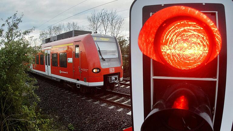 Aufgrund von Bauarbeiten an den Bahngleisen müssen auf der B 26 an mehreren Stellen die Leitplanken geöffnet werden. Währenddessen wird der Verkehr durch Ampeln geregelt. Aufgrund von Bauarbeiten an den Bahngleisen müssen auf der B 26 an mehreren Stellen die Leitplanken geöffnet werden. Währenddessen wird der Verkehr durch Ampeln geregelt.