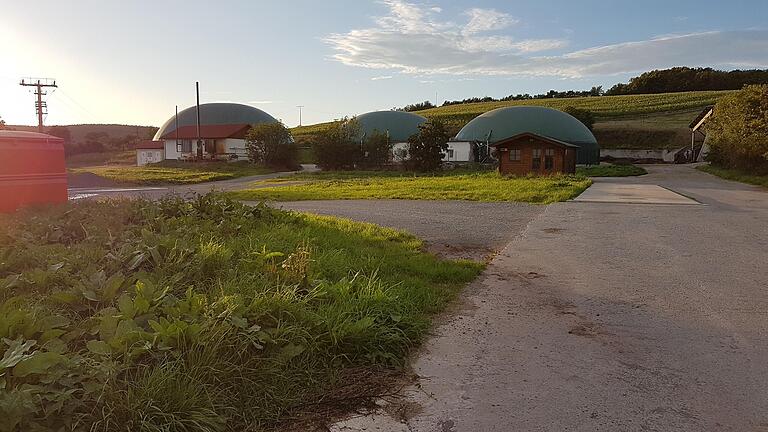 Ein Blick auf die Biogasanlage Schwemin in Lebenhan. Die Betreiber stellten das Angebot eines Nahwärmenetzes in den Raum.&nbsp;