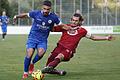 Emir Bas (links) erzielte für den Würzburger FV gegen den TSV Nürnberg-Buch im Toto-Pokal auf Verbandsebene das entscheidende Tor. Mit drei Toren ist der 20-Jährige auch in der Liga bislang erfolgreichster Torschütze beim FV.