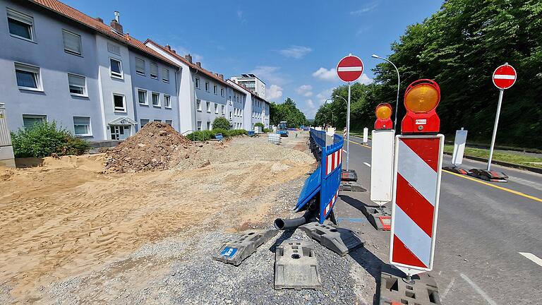 Die Baustelle am Nordring ist eine Belastung für Anwohner und Verkehrsteilnehmer, die Zeit muss durchgestanden werden.       -  Die Baustelle am Nordring ist eine Belastung für Anwohner und Verkehrsteilnehmer, die Zeit muss durchgestanden werden.