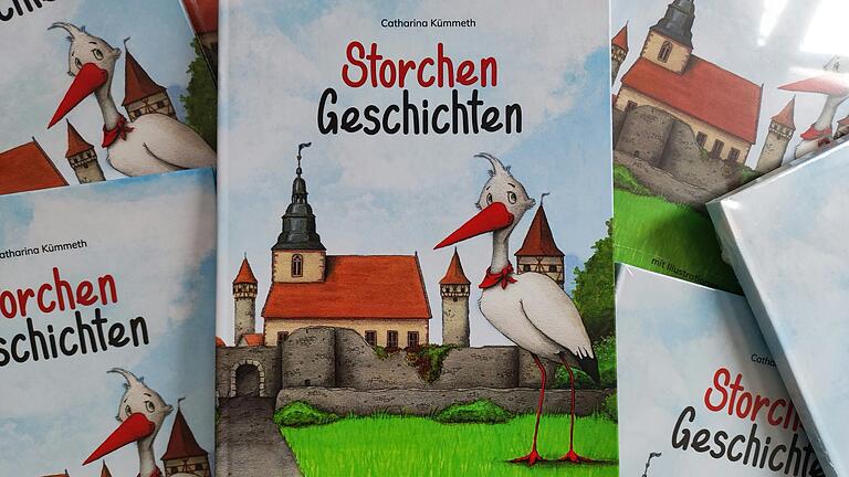 Das erste Buch von Catharina Kümmeth handelte vom Osterstorch Addi.
