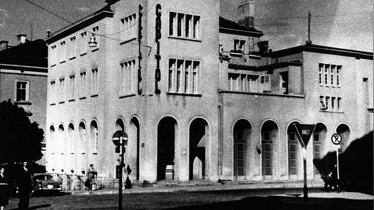 Das Kino 'Capitol', bevor das Kaufhaus Storg 1964 einzog und das Gebäude umgestaltet wurde.