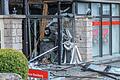 Ein Bild der Zerstörung: Die Täter versuchten, mit Sprengstoff an das Geld in einem Sparkassenautomaten zu gelangen.&nbsp;