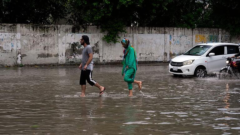 Monsun in Pakistan       -  In Pakiston sind nach Monsunregenfällen bislang mehr als 200 Menschen gestorben. (Archivbild)