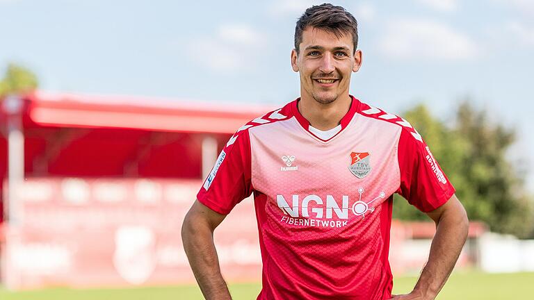 Ben Müller vom TSV Aubstadt. Ben Müller vom TSV Aubstadt.