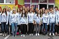 Reiste nach Prag: die 10c der Gerolzhöfer Realschule.