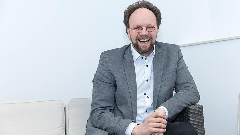 Patrick Friedl bei einem Redaktionsbesuch im Februar 2019