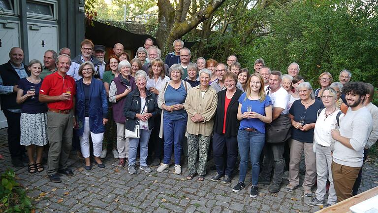 Helfer des Bund Naturschutz, die während der Landesgartenschau den Stand betreuten.