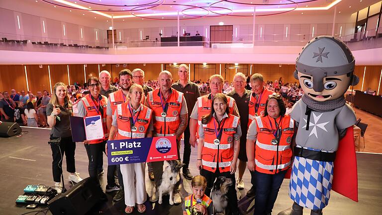 In der Kategorie der H-Mannschaften wurde die Rettungshundestaffel aus Schweinfurt erneut zum Sieger gekürt.