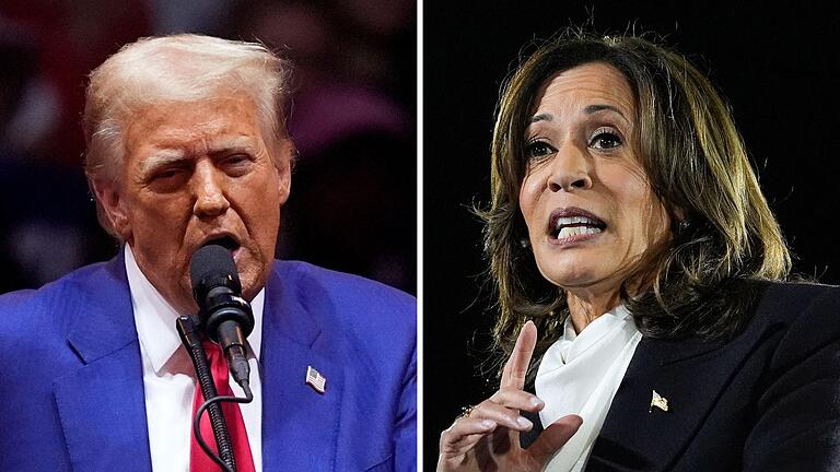 bv2sahklwq-v10-ax-s2048.jpeg       -  Donald Trump gegen Kamala Harris: Gegensätzlicher könnten die US-Präsidentschaftskandidaten nicht sein.