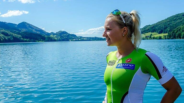 Blickt hoffnungsvoll auf die neue Saison: Die Würzburger Triathletin Carolin Lehrieder.