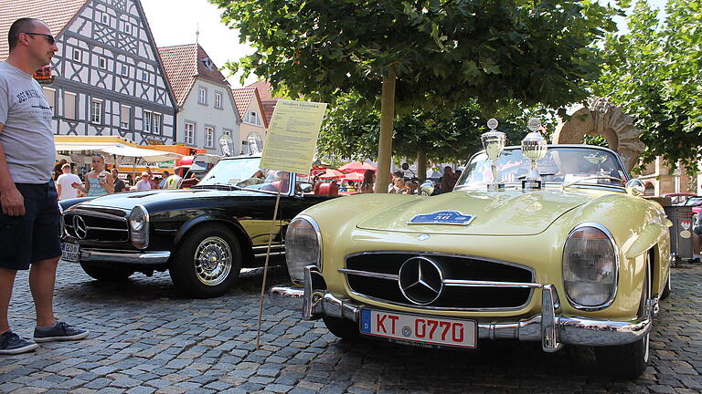 Die bislang letzte Oldtimer-Ausstellung in der Gerolzhöfer Innenstadt fand 2019 statt. In diesem Jahr gibt es eine Neuauflage.&nbsp;