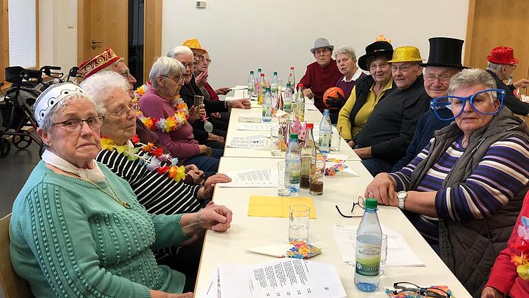 Seniorenfasching im Mauritiushaus in Reyersbach.