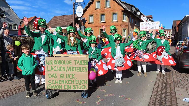 Grüne Kobolde aus Wegfurt