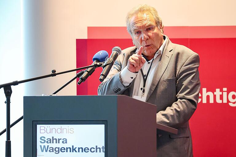 Schafft seine neue Partei BSW die Fünf-Prozent-Hürde, ist auch Klaus Ernst im Bundestag wieder dabei, dann zum sechsten Mal in Folge.