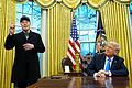 Musk und Trump       -  Tech-Milliardär Elon Musk (l) ist ein Berater von US-Präsident Donald Trump. (Archivbild)