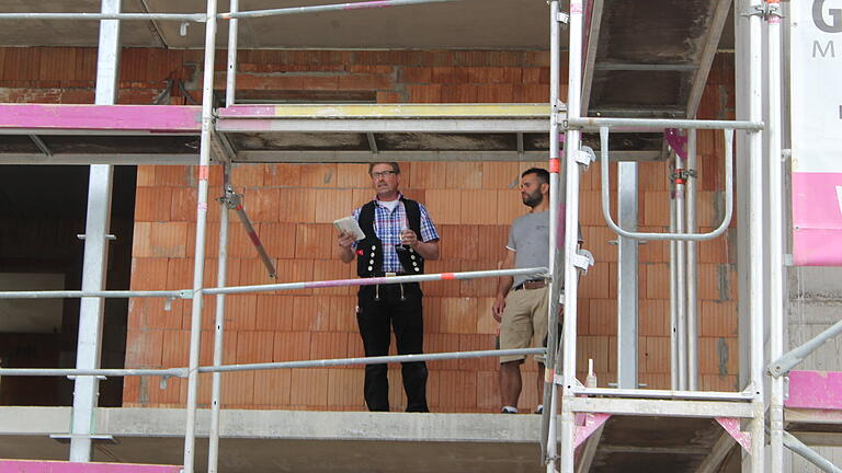 Richtfest Wohnungsbau Gerolzhofen Richtfest Wohnungsbau Gerolzhofen