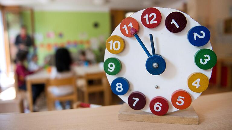 Bis zu zwölf Kinder sollen in der neuen Mini-Kita im Familienzentrum des Landkreises betreut werden können, so der Plan. (Symbolbild)