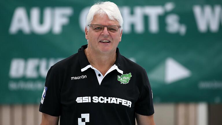 Erleichtert: Roland Sauer, der Geschäftsführer des Handball-Zweitligisten DJK Rimpar Wölfe