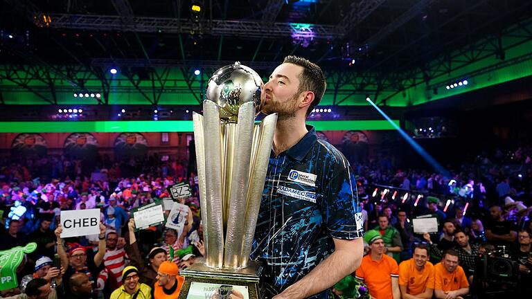 Luke Humphries.jpeg       -  Weltmeister und die Nummer eins der Darts-Welt: Luke Humphries.