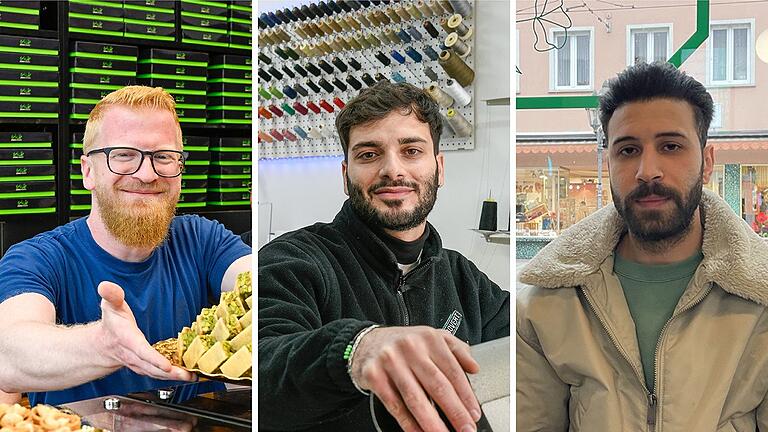 Die drei jungen Syrer, Ahmad Mualla, Mohamad Fathi Yasin und Feras Alhamad (von links) erzählen, wie sie die auf aktuellen Entwicklungen in ihrer Heimat blicken. Die drei jungen Syrer, Ahmad Mualla, Mohamad Fathi Yasin und Feras Alhamad (von links) erzählen, wie sie die auf aktuellen Entwicklungen in ihrer Heimat blicken.