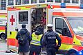 Auto in München in Menschengruppe gefahren       -  Mindestens 28 Menschen wurden verletzt.