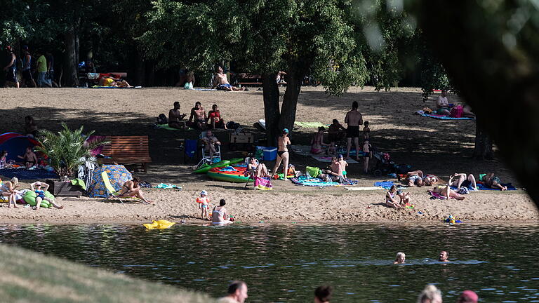 Archivbild: Schweinfurter Baggersee