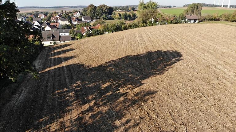 Hier sollte das neue Baugebiet Röthen Nord 2 entstehen. Die Bürger haben sich aber dagegen entschieden.